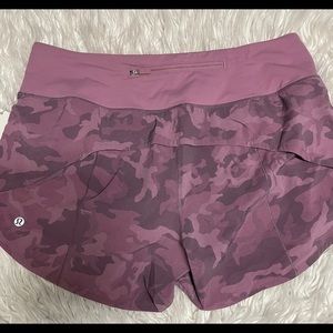 Lululemon NWT speed up shorts